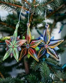 Painted Star Ornaments