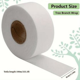 Tree Protector Wraps White (Option: 0.08x100m)